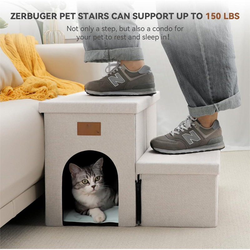 Cardboard dog steps clearance